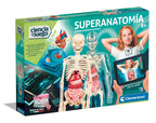 Clementoni Superanatomy - Scientific Anatomy Toy with Dedicated App and Augmented Reality, Discovering the Human Body, Ages 8+, Toy in Spanish (55509)