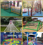 Climbing Cargo Net, Outdoor Rope, Physical Training for Sports Fitness Toys(2 * 3m)