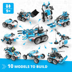 ENGINO- Inventor STEM Toys, Robotorized GinoBot, Construction Toys for Kids 9+, STEM Building Toys, STEM Projects, Gifts for Boys & Girls