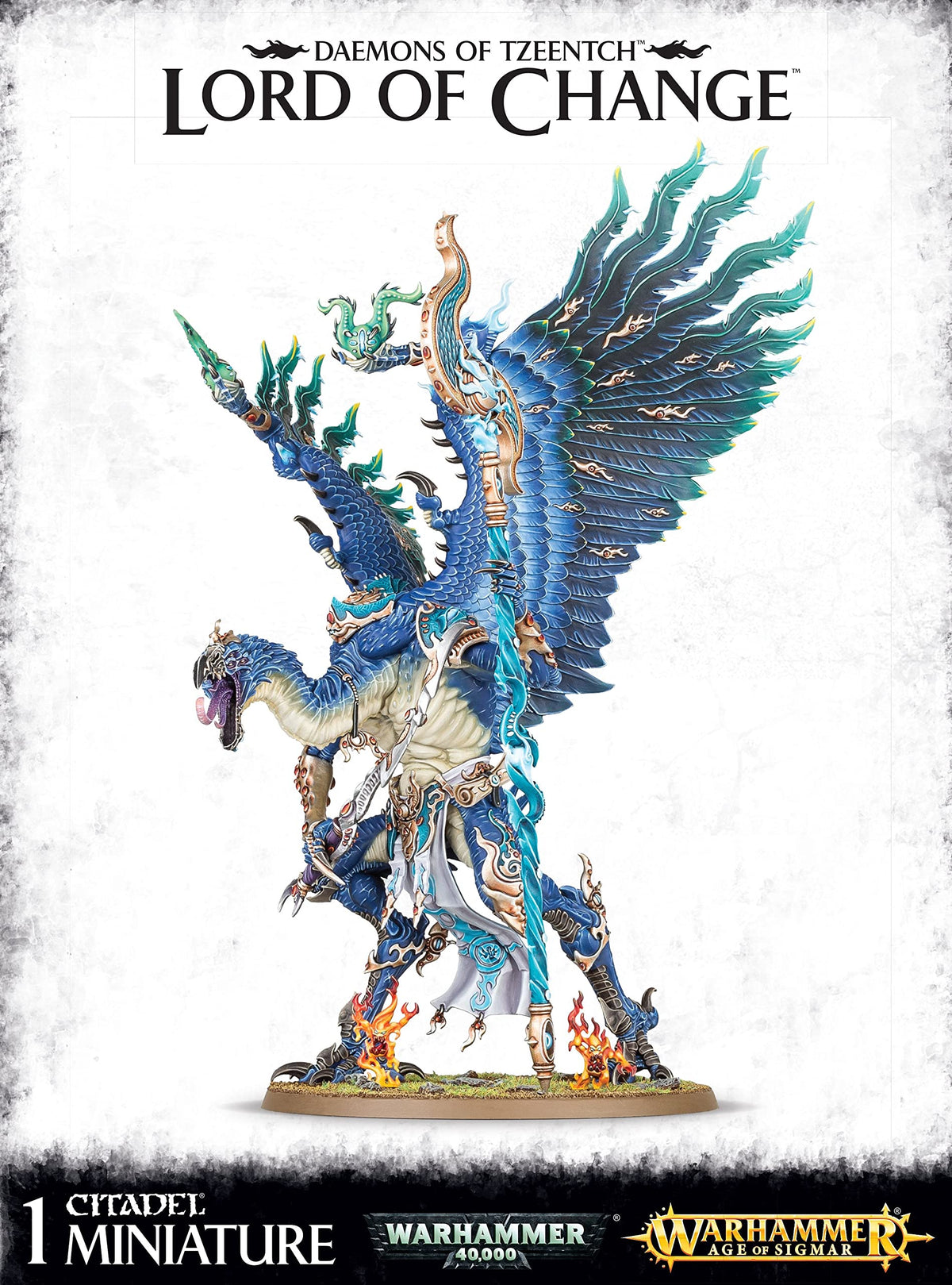 Games Workshop 99129915028" Daemons of Tzeentch: Lord of Change/Kairos Fate Weaver Action Figure