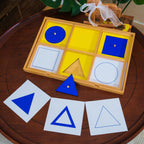 Advanced Montessori Sensory Toys, Montessori Sensorial Kit 2 with Knobless Cylinders & Trinomial Cube, 12 Premium Beechwood Educational Toys for Kids 3-8, Homeschool Preschool Learning Materials